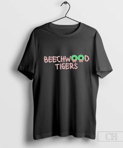 Beechwood Tigers Christmas wreaths t shirt