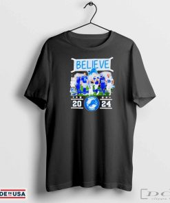 Believe Detroit Lions team 2024 Football shirt