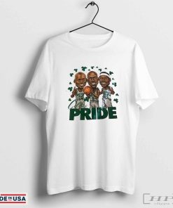 Boston Celtics Pride caricature shirt