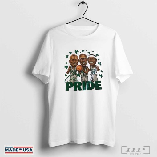 Boston Celtics Pride caricature shirt