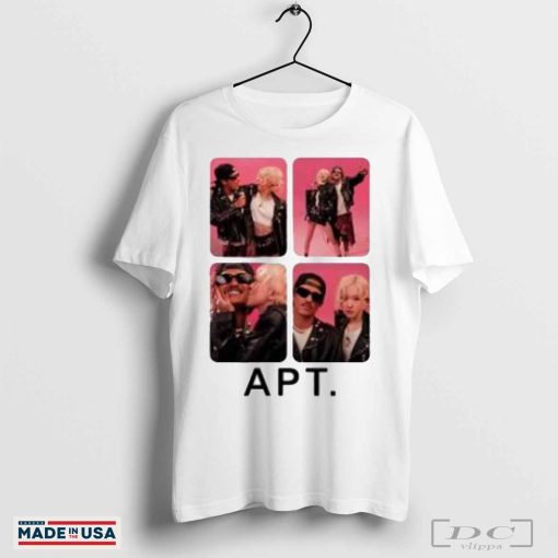 Bruno Mars and Rosé APT. 2024 trending shirt