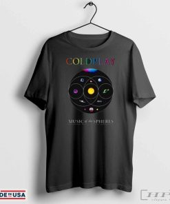 Coldplay Sphres Tour 2024 T-Shirt