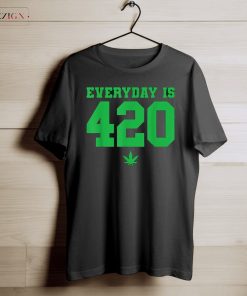 Everyday Is 420 Shirt - Funny Weed Stoners T-Shirt