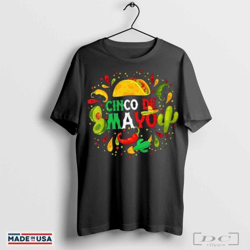 Fiesta Happy Cinco De Mayo Party Mexican 5 De Mayo Women T-Shirt