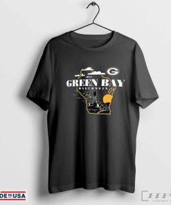 Green Bay Packers Wisconsin State map shirt