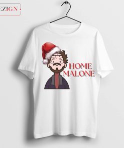 Home Malone Sweatshirt, Ugly Christmas Sweatshirt, Home Alone Sweatshirt, Ghost Malone Shirt, Funny Christmas Shirt, Rockstar Christmas Tee