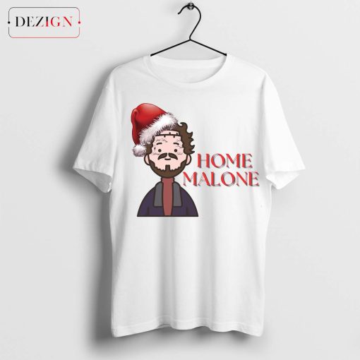 Home Malone Sweatshirt, Ugly Christmas Sweatshirt, Home Alone Sweatshirt, Ghost Malone Shirt, Funny Christmas Shirt, Rockstar Christmas Tee