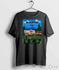 JD Clayton Blue Sky Sundays Tour 2024 Leon Majcen T-Shirts