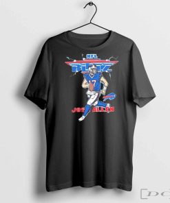 Josh Allen 17 Buffalo Bills football NFL Blitz shirt