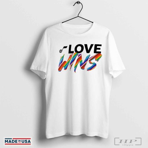 Love Wins Pride Month Utah Jazz NBA Logo 2024 Shirt