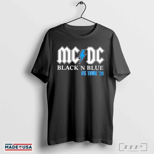 MCDC black ‘n blue us tour 24 shirt