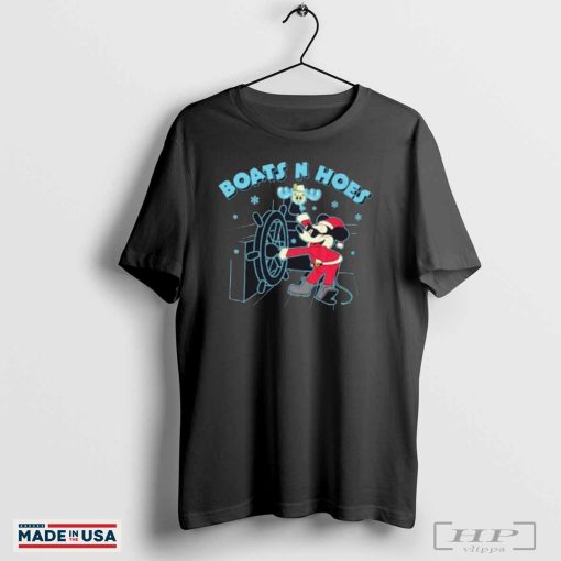 Mickey boats n hoes Christmas shirt