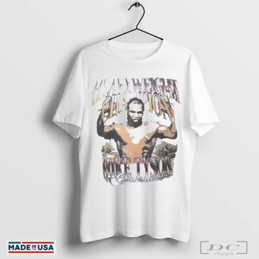 Mike Tyson Heavy Weight Fire Champion 2024 T-Shirt