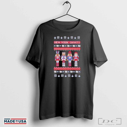 New York Giants Holiday Nutcracker ugly Christmas shirt