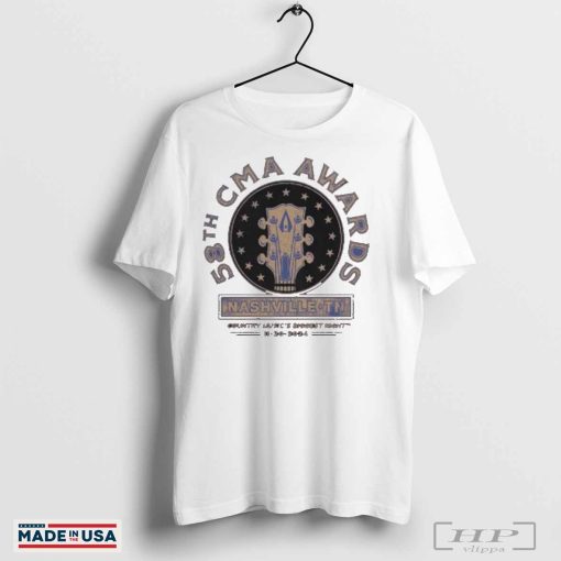 Official 58th CMA Awards Nashville,TN Country Music’s Biggest Night 11-20-2024 shirt