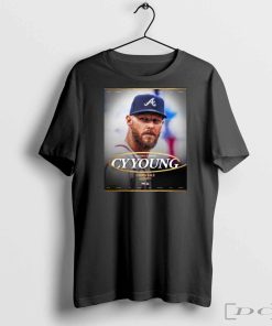 Official Chris Sale National League Award Winner Cy Young Atlanta Braves MLB 2024 Poster t-shirt