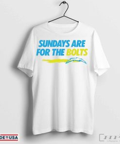 Official LA Chargers Sundays Are For The Bolts Shirt