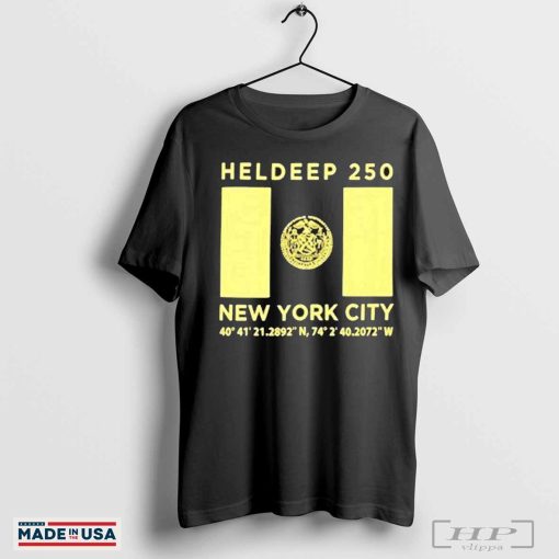 Official Oliver Heldens Heldeep 250 New York City Shirts