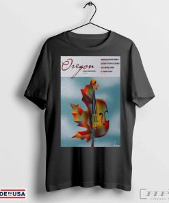 Official Oregon Music Educator Fall Tour 2024 Poster T-shirts