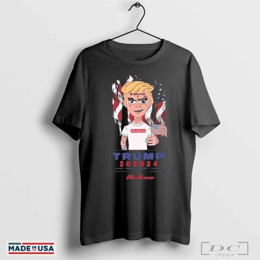 Official Pump For Trump 202024 Ole Murica Shirt