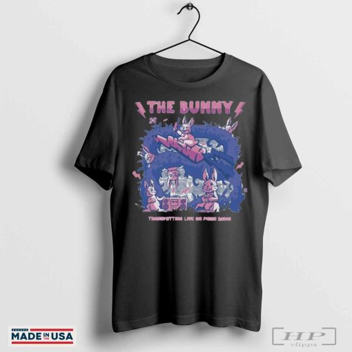 Official The Bunny Transmitting Live On Phish Radio paint t-shirt