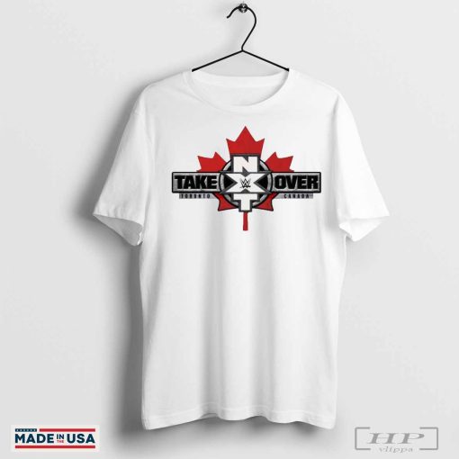 Official The Take Over Toronto Canada WWE NXT t-shirt