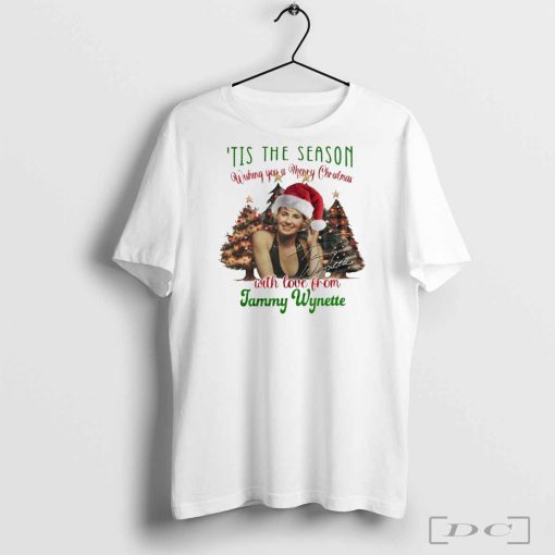 Official Tis The Season Jammy Wynette Merry Christmas Shirt