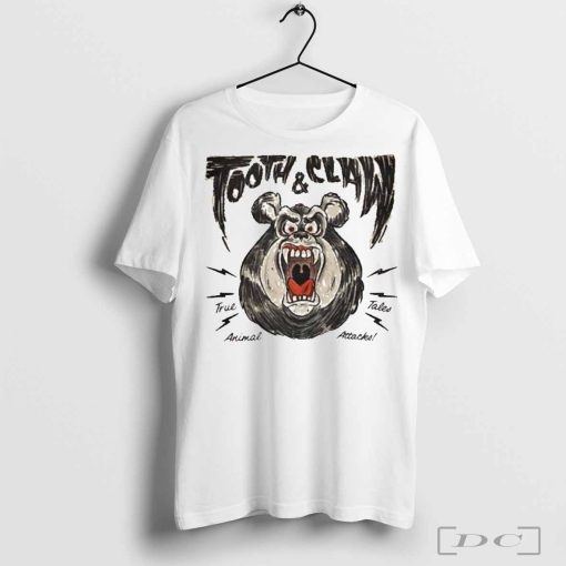 Official Tooth And Claw Animals T-shirts