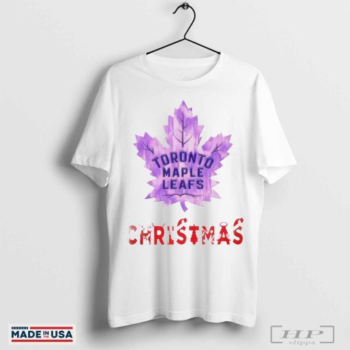 Official Toronto Maple Leafs Hockey Christmas 2024 T-Shirt