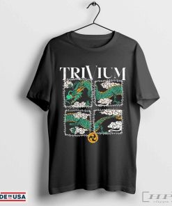 Official Trivium Dragon Cloud T-shirt