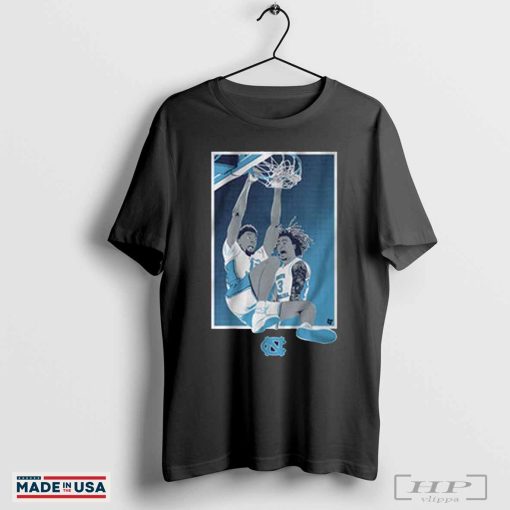 Official UNC Basketball Jalen Washington And Elliot Cadeau North Carolina Tar Heels T-shirt