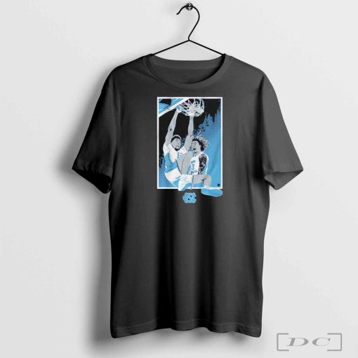 Official UNC Basketball Jalen Washington & Elliot Cadeau Shirt