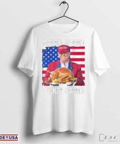 Official Winner Winner Turkey Dinner Donald Trump Win Turkey Chicken Maga T-shirt