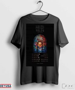 Official Zedd Telos Asia Tour 2025 Poster Shirt