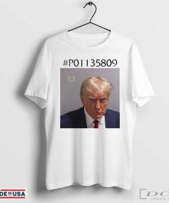 #P01135809 Donald Trump mugshot shirt