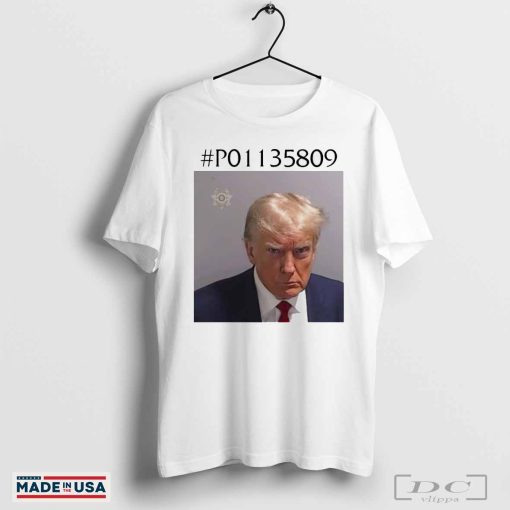 #P01135809 Donald Trump mugshot shirt