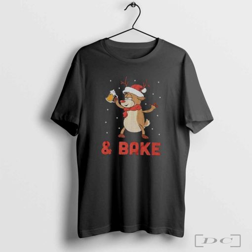 Reindeer and bake Christmas shirt