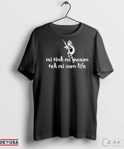 Renaissance man mi tink mi gwaan tek mi own life classic shirt