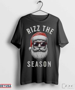 Rizz The Season Silly Christmas Santa N Boys Men's T-shirt