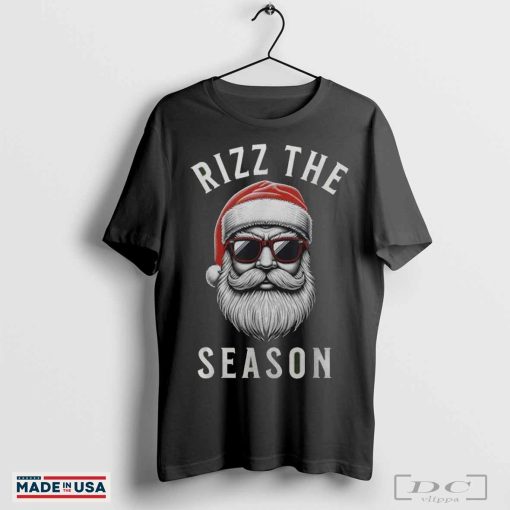 Rizz The Season Silly Christmas Santa N Boys Men's T-shirt