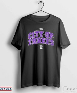 Sacramento Kings City Of Threes T-shirts