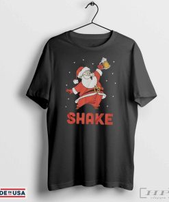 Santa drunk shake Christmas shirt