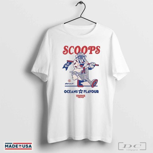 Stranger Things Scoops Ahoy walk oceans of flavour shirt