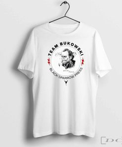 Team Bukowski Black Sparrow Press Retro shirt