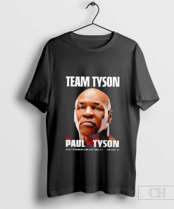 Team Tyson Jake Paul Vs Mike Tyson Fight T-Shirt