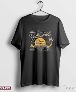 Twenty Year Of Yellowcard Ocean Avenue T-shirts