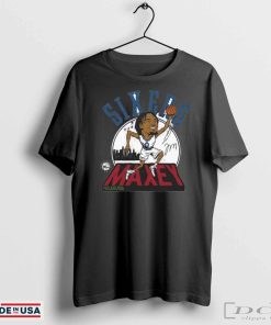 Tyrese Maxey Philadelphia 76ers Signature City Caricature T-shirts