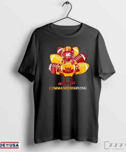 Washington Commanders Thanksgiving Day Happy Commandersgiving 2024 shirt