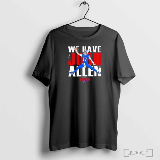 We have Josh Allen 17 Buffalo Bills football signature shirt