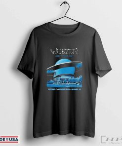 Weezer Voyage To The Blue Planet Gig Poster On September 7 2024 Unisex T-Shirt Hot Trending Shirt